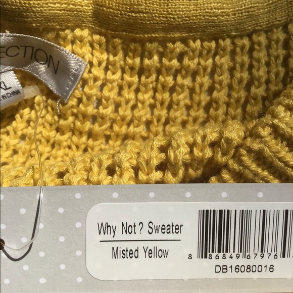 - DE Collector Why Not ? Sweater     NWT - Picture 5 of 6